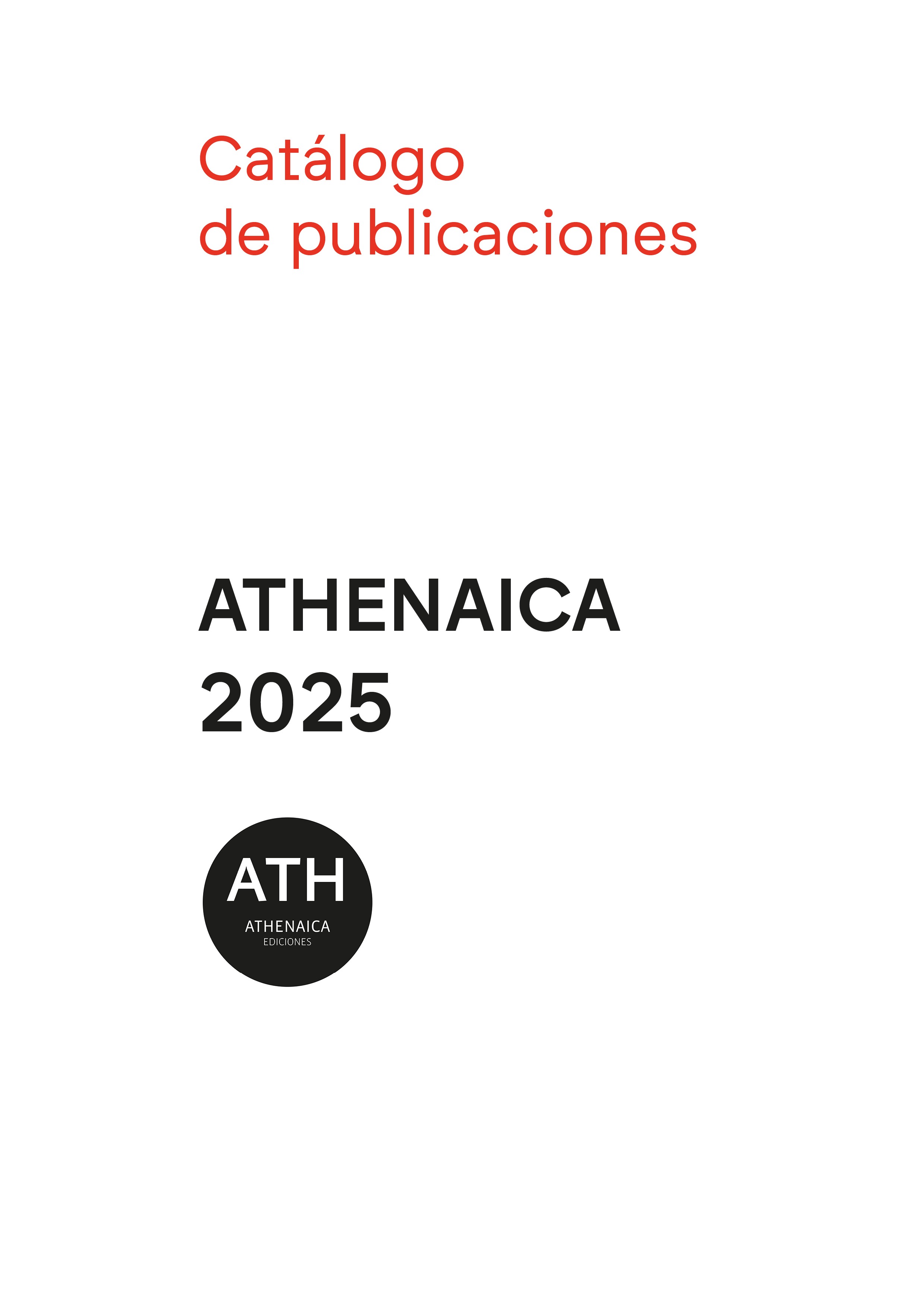 Catálogo general de publicaciones 2025